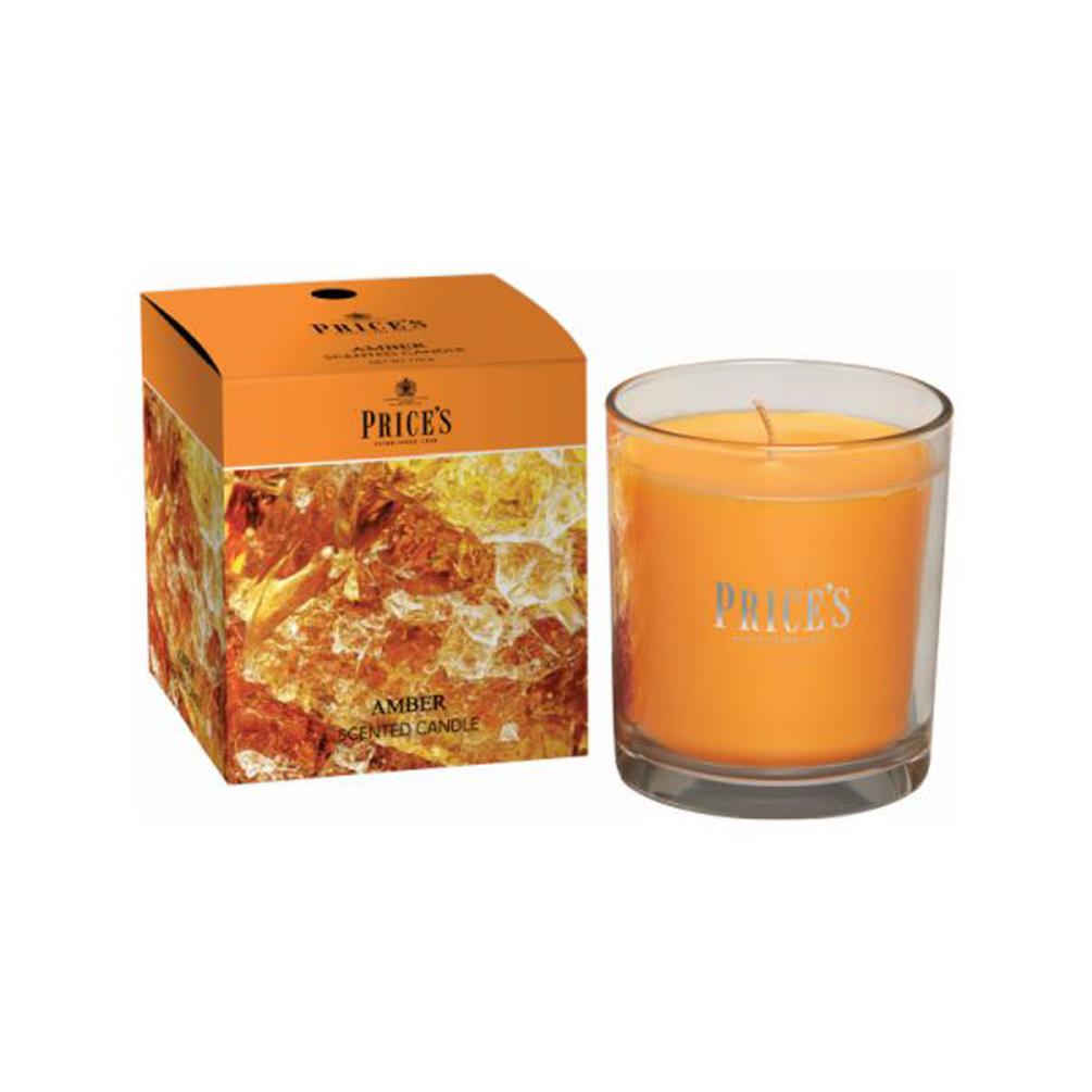 Price's Jar Amber Boxed Small Jar Candle Extra Image 1